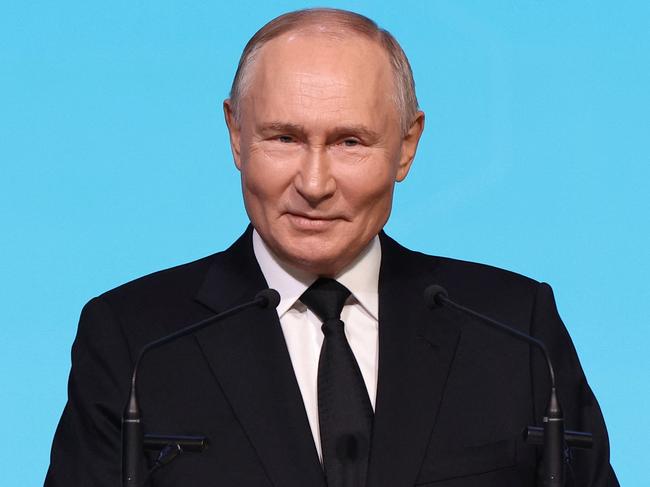 Russian President Vladimir Putin. Picture: Mikhail Sinitsyn/POOL/AFP