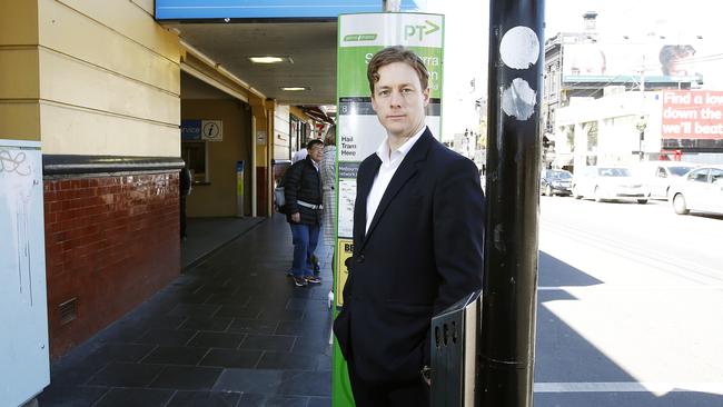 Prahran state Greens MP Sam Hibbins. Picture: Paul Loughnan