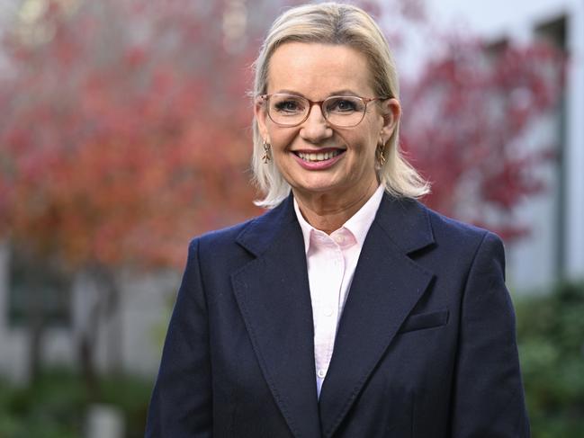 Opposition Leader Sussan Ley at Parliament House in Canberra. Picture: Martin Ollman