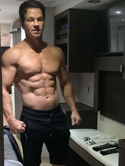 Wahlberg is known for his workouts.