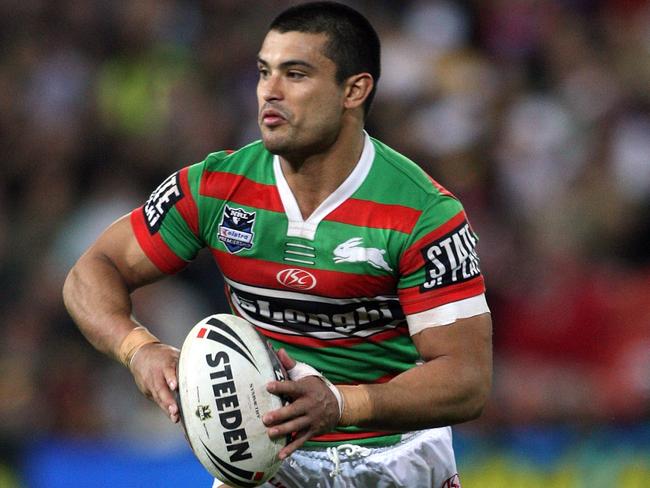 And playing for the Rabbitohs in 2009.