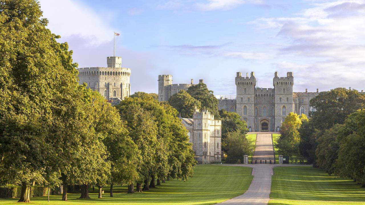 The Long Walk leading to Windsor Castle in Berkshire, England. Photo: Getty.