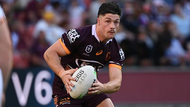 Brisbane's Cory Paix has his eyes on the No.9 jersey at the Broncos. Picture: NRL Images