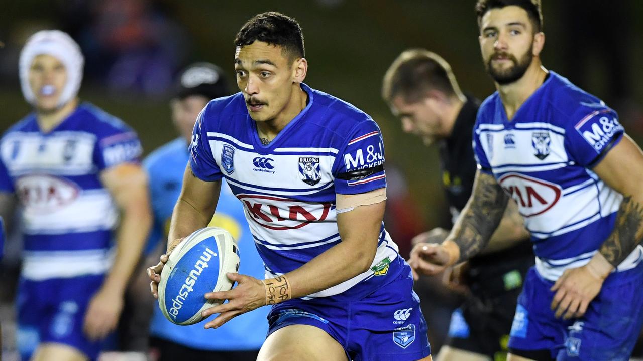 Morgan Harper is in the frame to make his NRL debut for the Bulldogs.