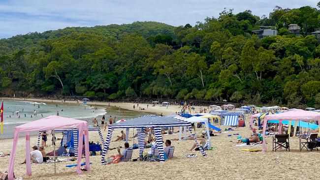 CoolCabanas are now a regular sight across Aussie beaches.