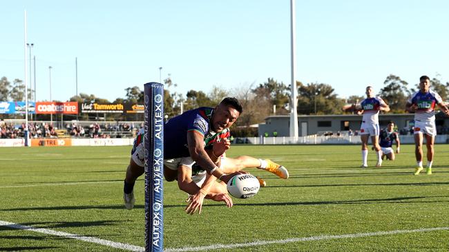 The Warriors and Knights took an NRL game to Scully Park in Townsville. Picture: Getty Images