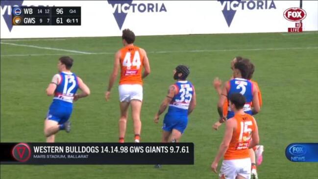 Dogs secure top eight with win over GWS