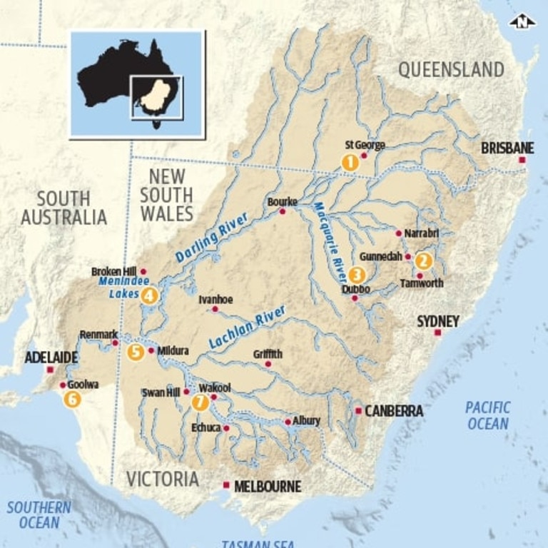 MurrayDarling Basin South Australia’s fight for water Herald Sun