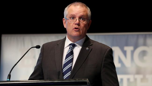 Federal Treasurer Scott Morrison. Picture: Hollie Adams/The Australian