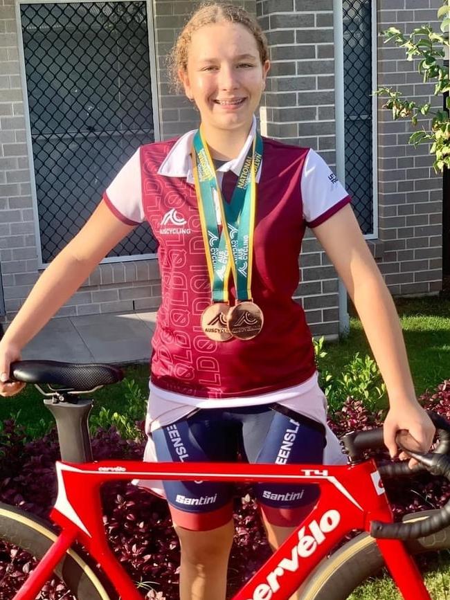 RISING SPORTS STARS: St Patrick's College Townsville student Sienna Monteith