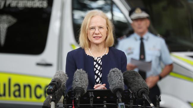 Queensland Chief Health Officer Jeannette Young. Photo: Annette Dew