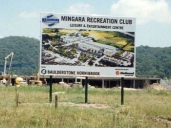 The hotel plans have been in the wings ever since Mingara Recreation Club moved from its old digs on Adelaide St, Killarney Vale to its current location at Mingara Drive. Picture: supplied