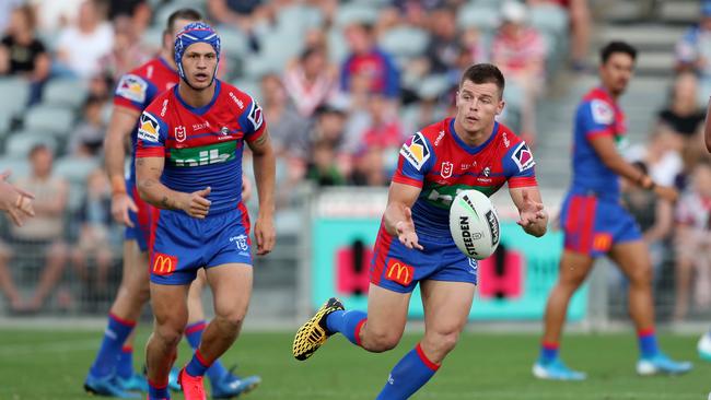 Brailey was the Knights biggest 2020 recruit and was a standout in the opening two rounds of the season. Picture: Getty Images.