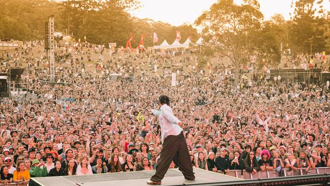 Splendour in the Grass 2023 in Byron Bay on Saturday, day two of the three day festival. Picture: Supplied/ Splendour