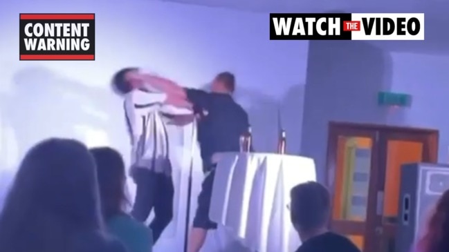 Aussie comedian attacked by furious heckler