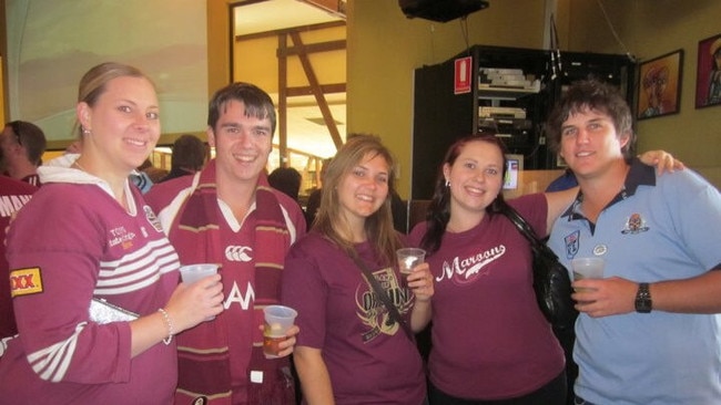 This was one of those nights in a Caxton Hotel State of Origin flashback photo gallery (2010–present).