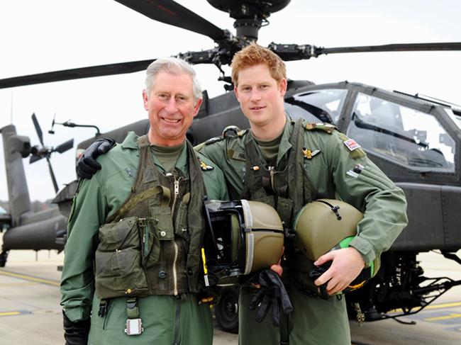 Prince Charles’ and Prince Harry’s relationship is strained. Picture: Getty Images