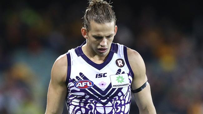 Fremantle captain Nat Fyfe.