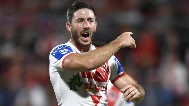 Ben Hunt gave his all for the Red V. Picture: NRL Photos