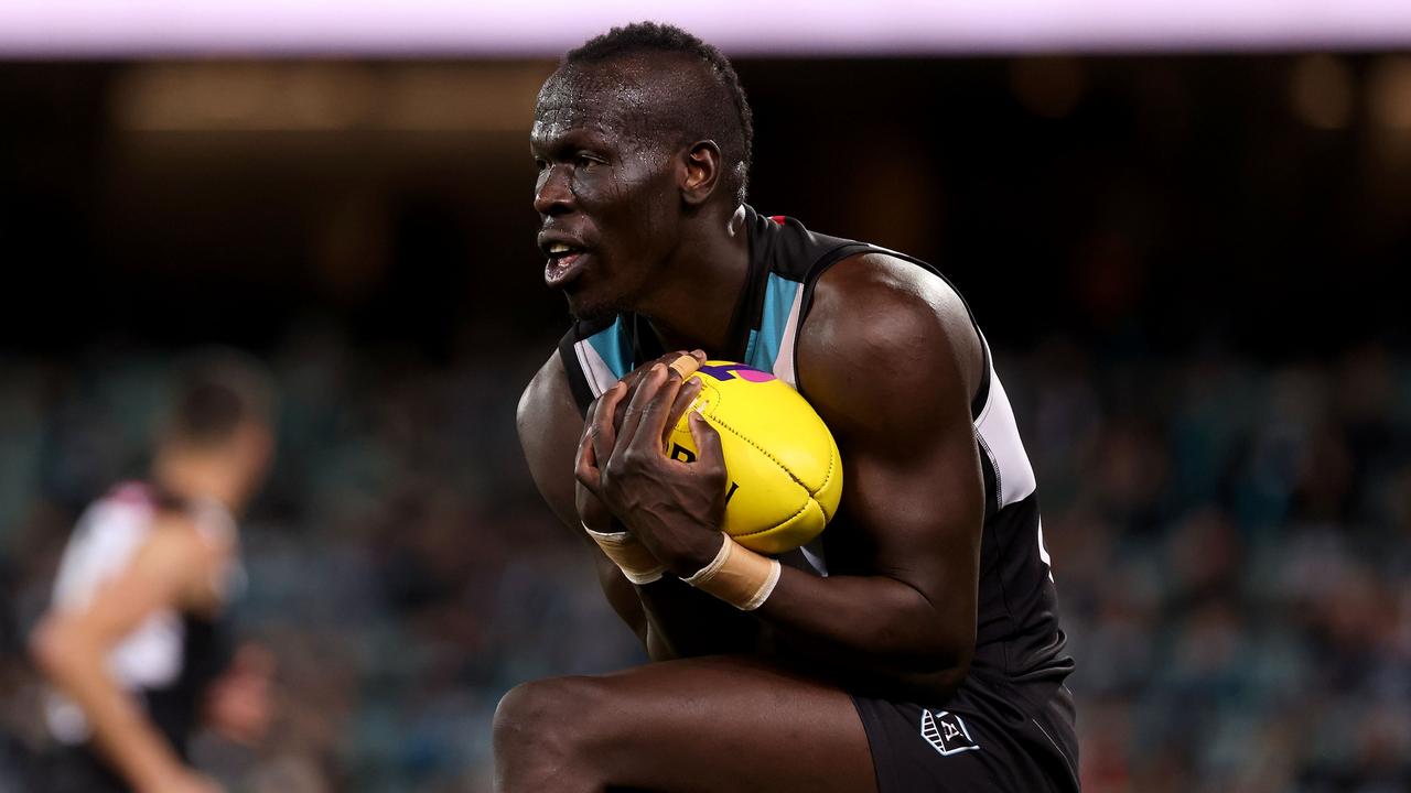 Aliir Aliir is the only player on this list named in the All-Australian team.