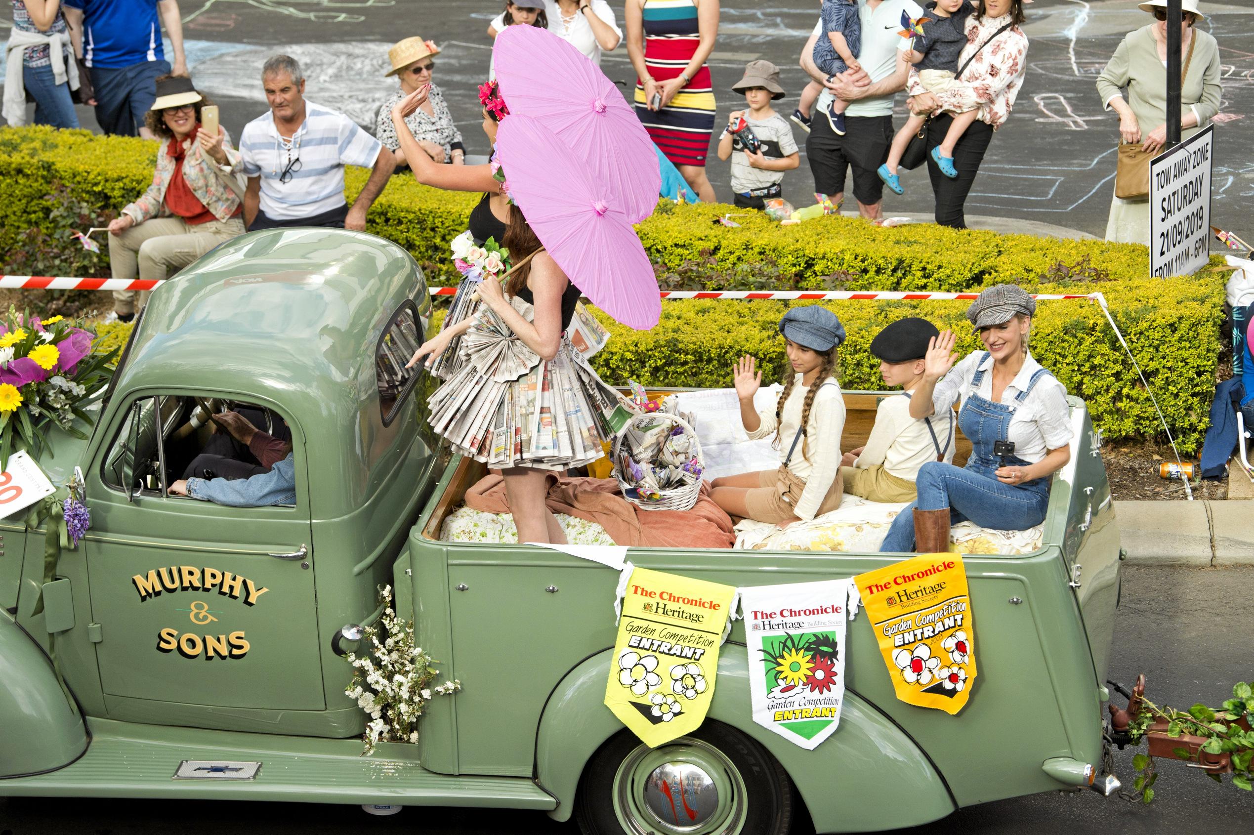 The Chronicle newspapers entry in the 2019 Grand Central Floral Parade. Saturday, 21st Sep, 2019.