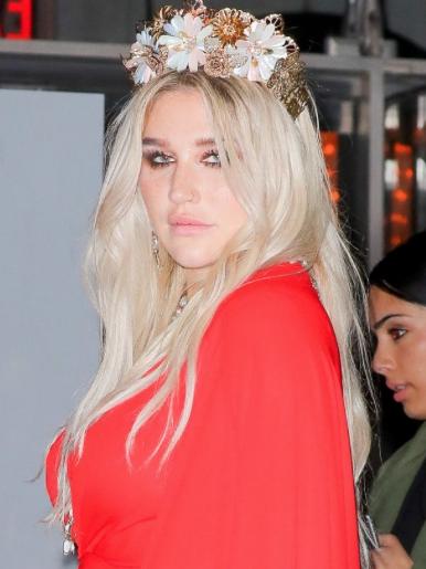 Kesha wearing one of A'EL ESTE's designs at the 2018 Grammy Awards. Picture: Supplied