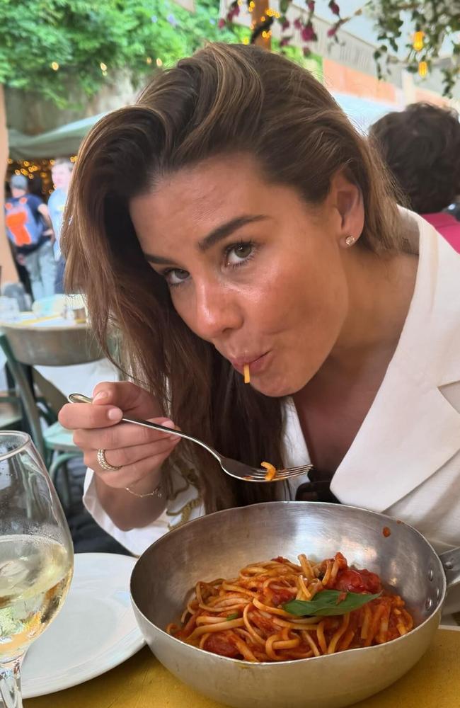 Lauren Phillips is taking a break from KIIS FM in Rome.