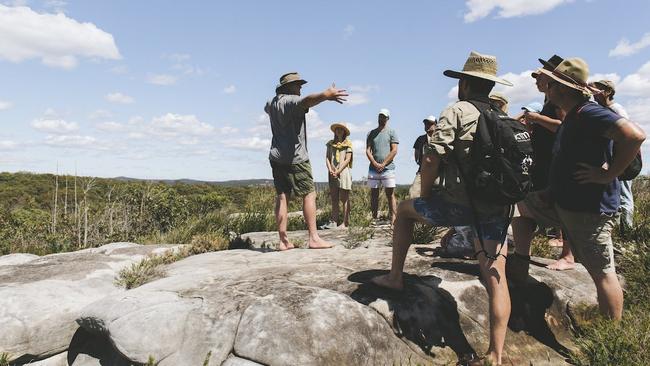 Girra Girra Aboriginal Experiences in Bouddi National Park, NSW.