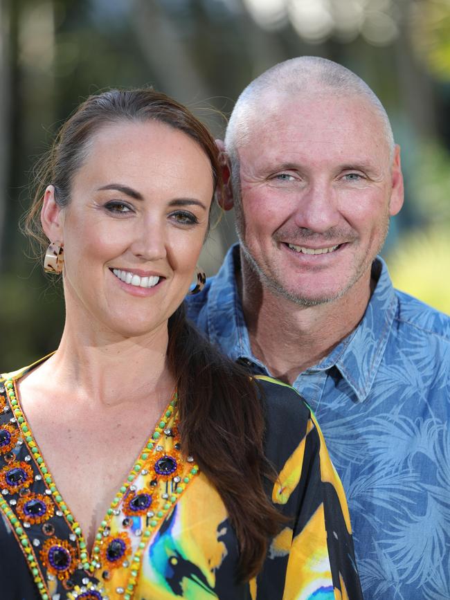 Sheree and Peter “Spida” Everitt. Picture: Glenn Hampson