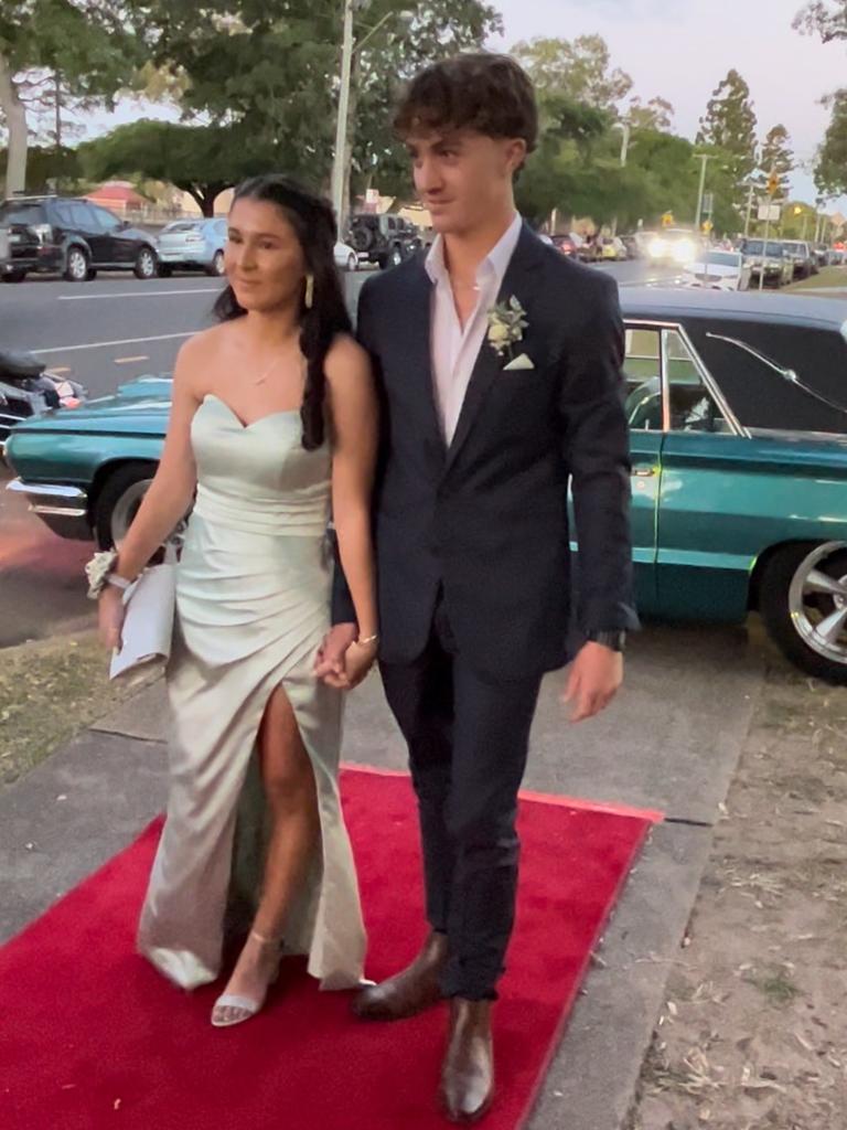 The students of Maryborough State High School celebrate their formal.