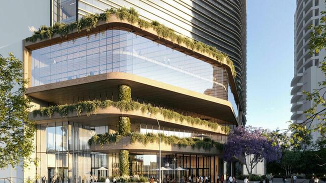 A concept plan of the Chatswood RSL redevelopment