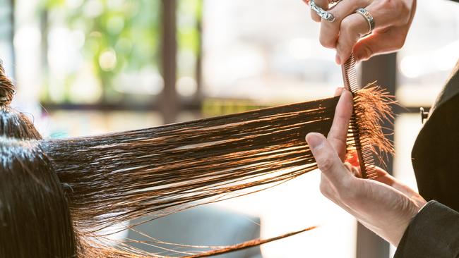 June said she sometimes received no breaks during long shifts at her salon. Picture: iStock.