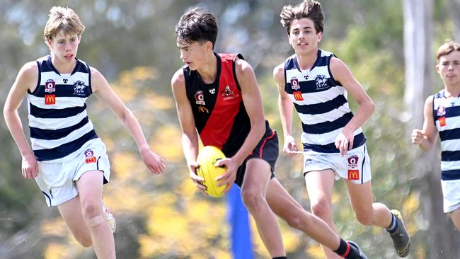 Action from Saturday's McDonaldâ€™s South East Queensland Youth Grand Finals played at Yeronga AFC. 2 September 2023. Picture, John Gass