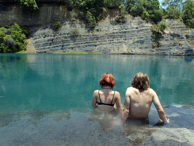 Bexhill brickworks pool. Quarry.Photo Cathy Adams / The Northern Star