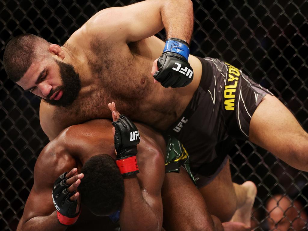 Jacob Malkoun (top) is back in action this weekend. Picture: Carmen Mandato/Getty Images