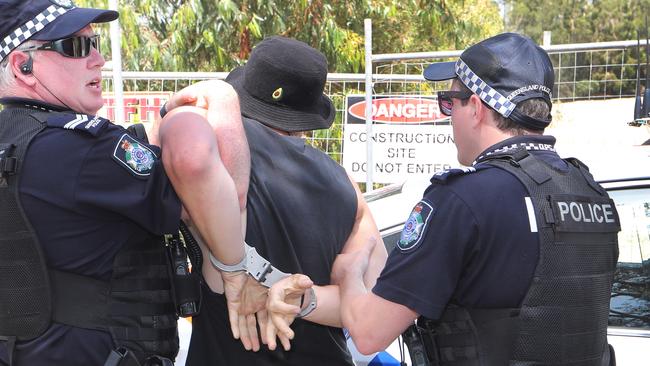 The Black Swan Lake protest has dominated the city’s environmental debate. Picture: Glenn Hampson.