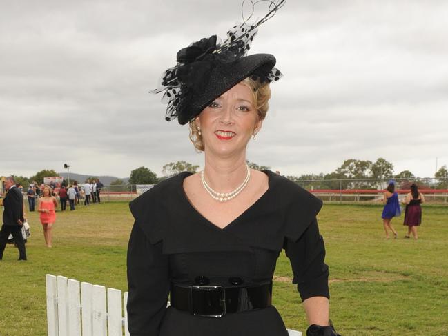 Kathleen Walker ( winner of Best Dressed Lady in Coffee Club Marquee) at the 2011 Townsville Ladies Day Races held at Cluden Park.