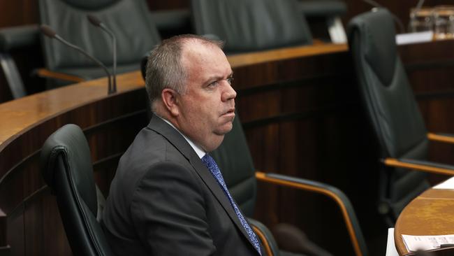 Minister Nic Street. Final sitting week of parliament for 2023. Picture: Nikki Davis-Jones