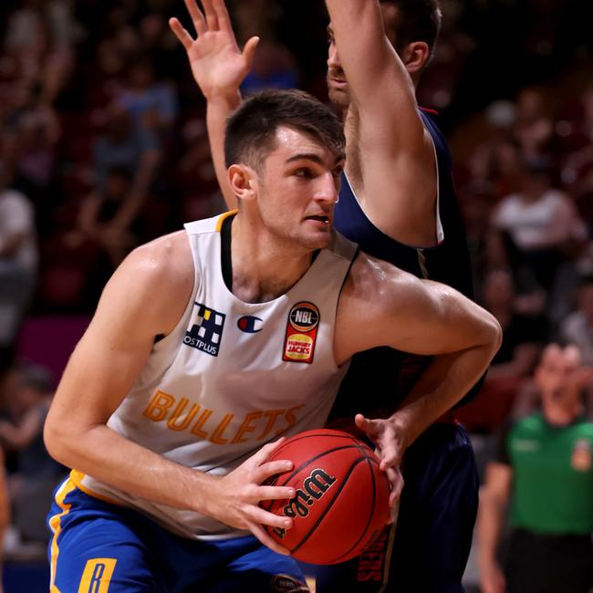 Callum Dalton of the Brisbane Bullets. (Photo by Kelly Barnes/Getty Images)