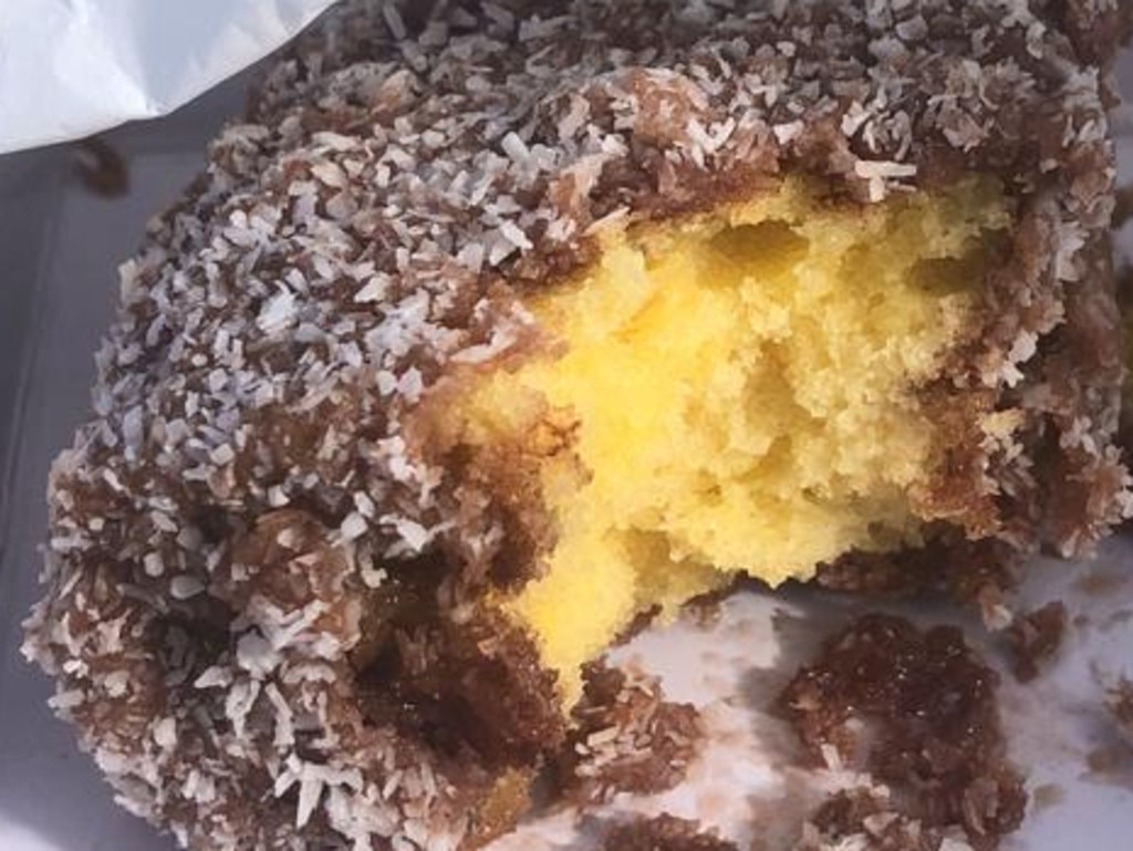 There’s a time machine on the Bass Highway, half way between Stanley and Burnie on Tasmania’s north west coast, and it serves the lamington of my dreams.
