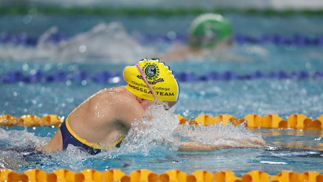 The QGSSA swimming championships at the Sleeman Sports Complex, Brisbane 28th February 2024. (Image/Josh Woning)