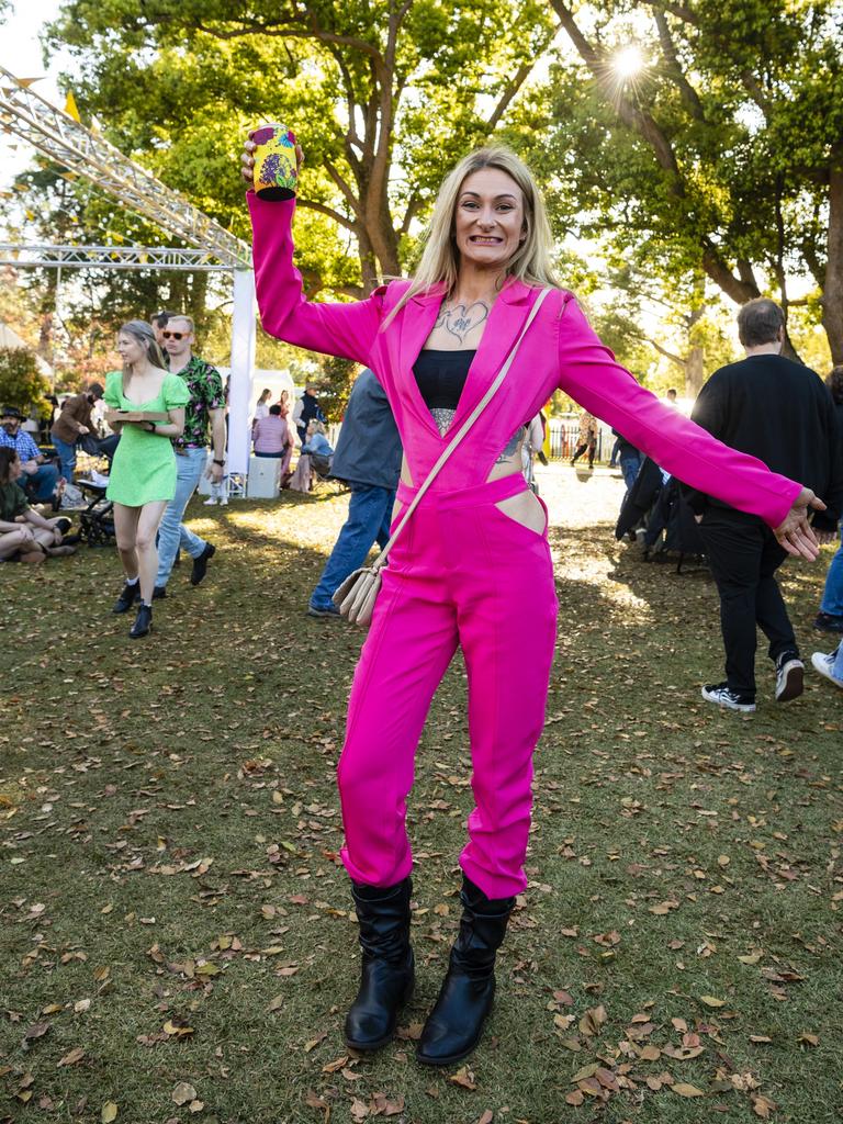 Kym Evans at Festival of Food and Wine, Carnival of Flowers 2022, Saturday, September 10, 2022. Picture: Kevin Farmer