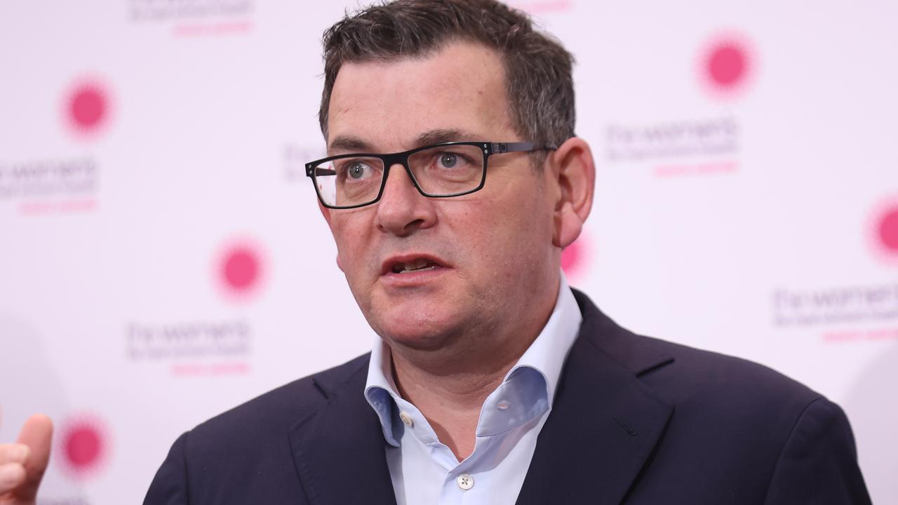 Premier, Daniel Andrews said the weather event was one of the state’s most significant in recent years. Picture: NCA NewsWire /Brendan Beckett.