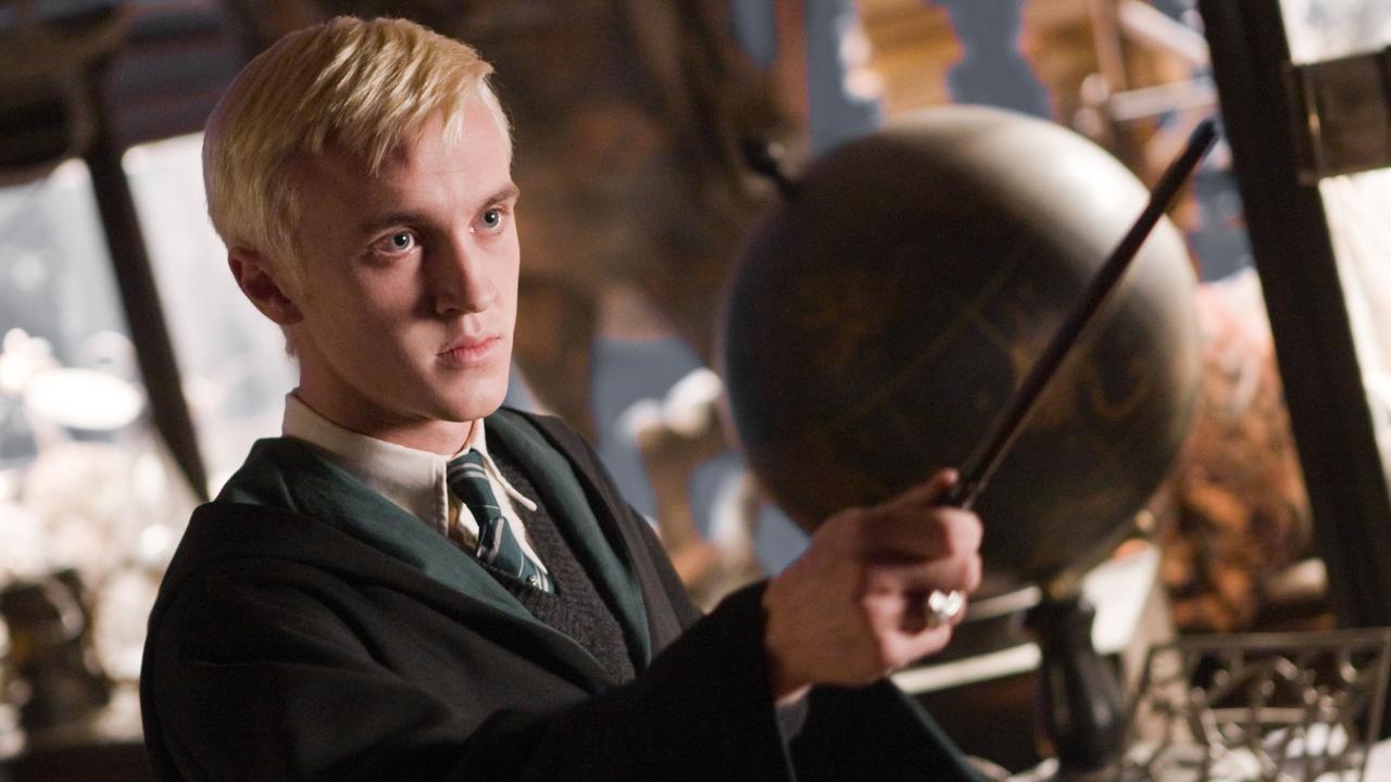 Felton as Draco Malfoy from <i>Harry Potter</i>.