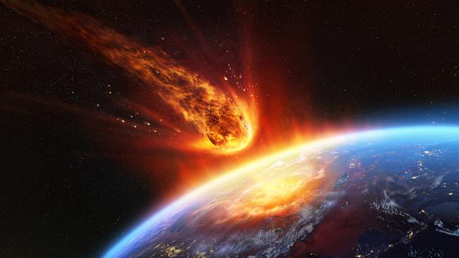 The 1.5 kilometre-wide asteroid, named 2022 AP7, was discovered in area notoriously difficult to spot objects due to the glare from the Sun. Picture: iStock