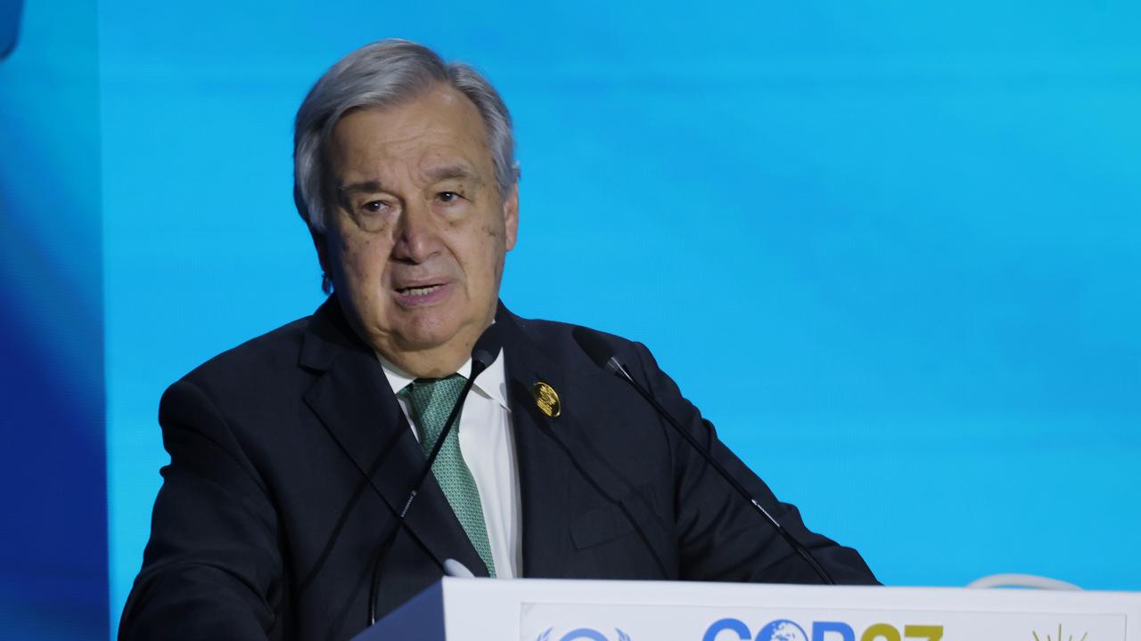 COP27: UN Chief Antonio Guterres’ Climate Change Warning | The Advertiser