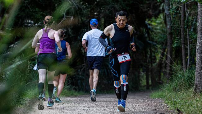 Some run the whole way, some walk for a few laps. Picture: Marilia Ogayar