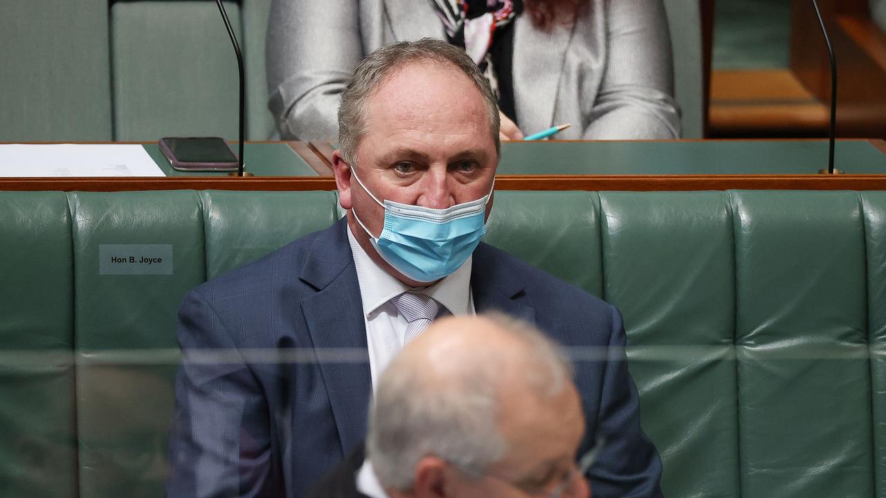 Mr Joyce was on an official trip to the United States and the United Kingdom when he contracted the virus and was ordered into hotel isolation. Picture: NCA NewsWire / Gary Ramage