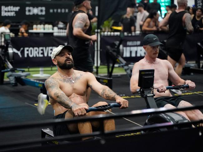 10000 athletes put their fitness to the test in a massive Hyrox competition this weekend (14-15 Dec) at Melbourne Exhibition and Convention Centre. Picture Valeriu Campan