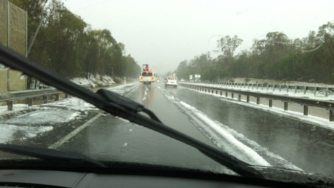 Hail Storms Lash Southeast Queensland Killing One And Causing Flash Flooding Havoc On Roads